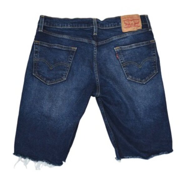 Levi’s 511 Denim Shorts W33 Cutoff Raw Hem Vintage - Picture 2 of 8